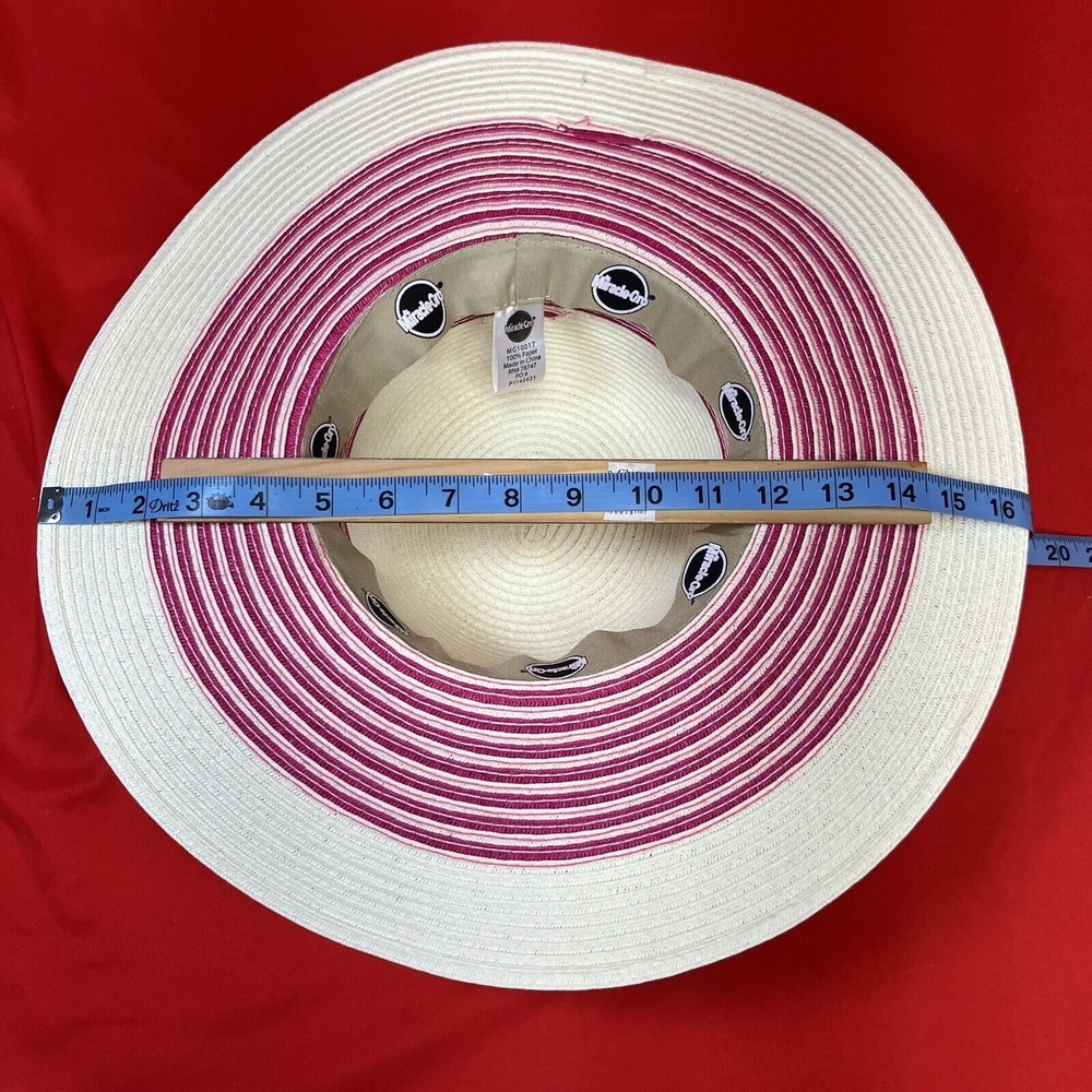 Miracle Grow Garden Hat / Women's / 30+ SPF / Pink / Sun Gardening Boating Beach - Picture 3 of 14